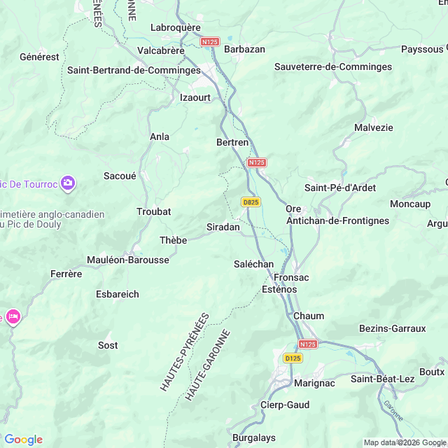 Approximate location