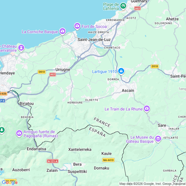 Approximate location