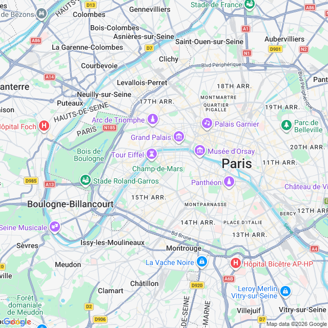 Approximate location