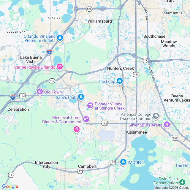 Approximate location