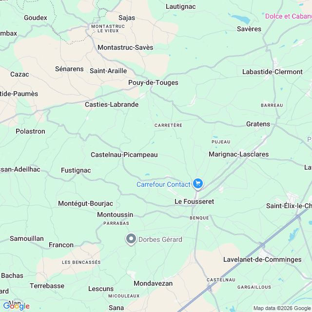Approximate location