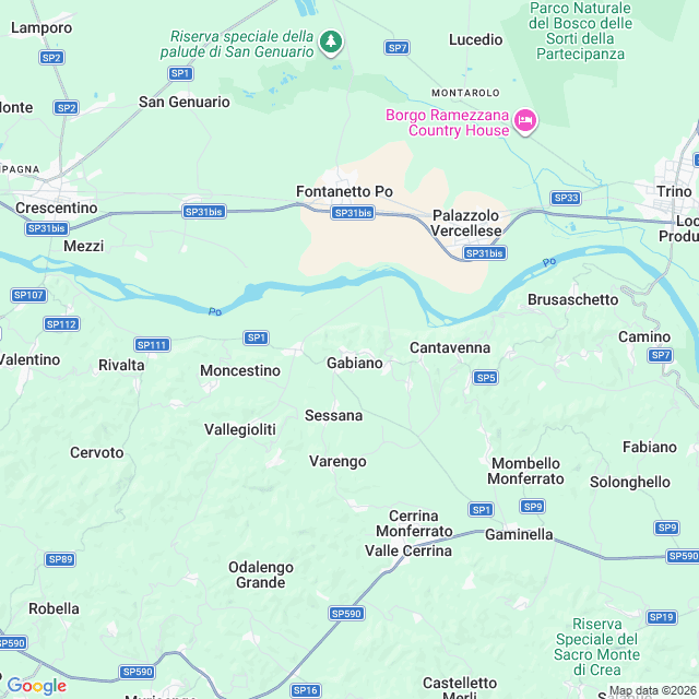 Approximate location