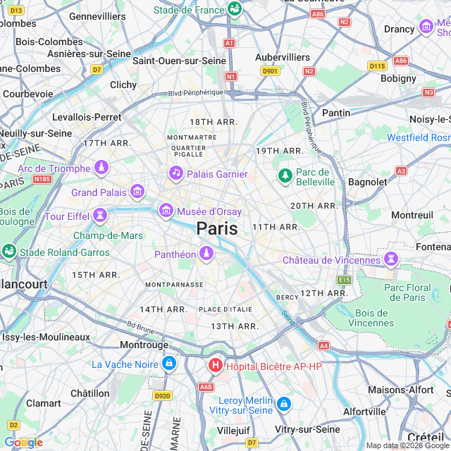 Approximate location