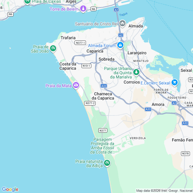 Approximate location