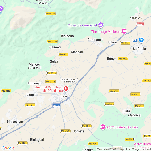 Approximate location