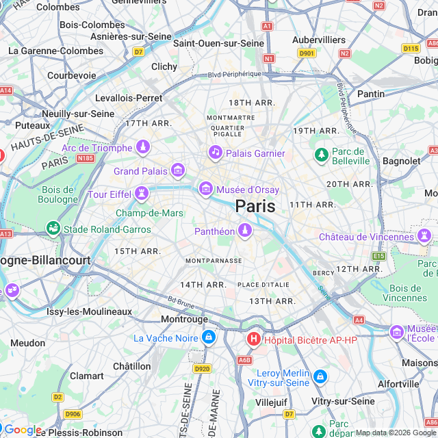 Approximate location