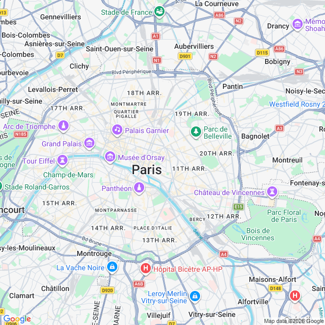 Approximate location