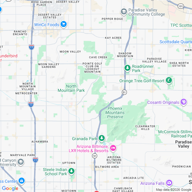 Approximate location