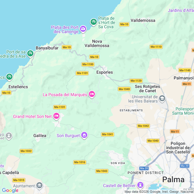 Approximate location