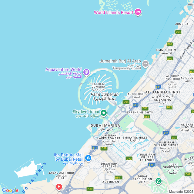 Approximate location