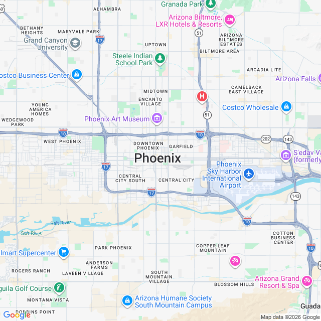 Approximate location