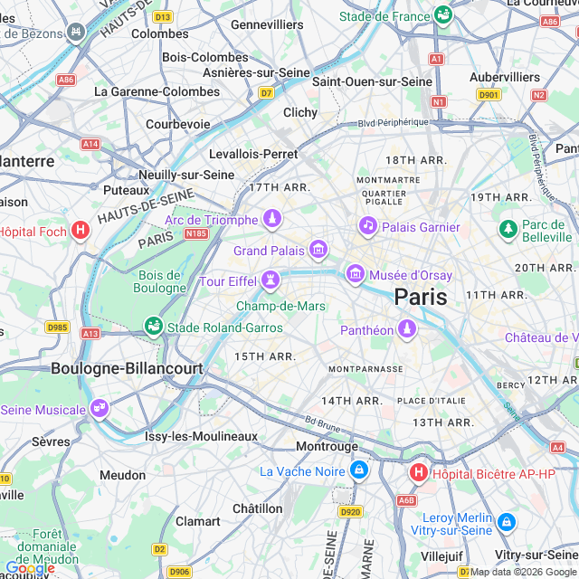 Approximate location