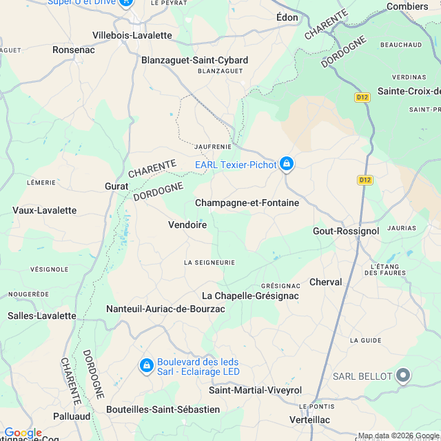 Approximate location