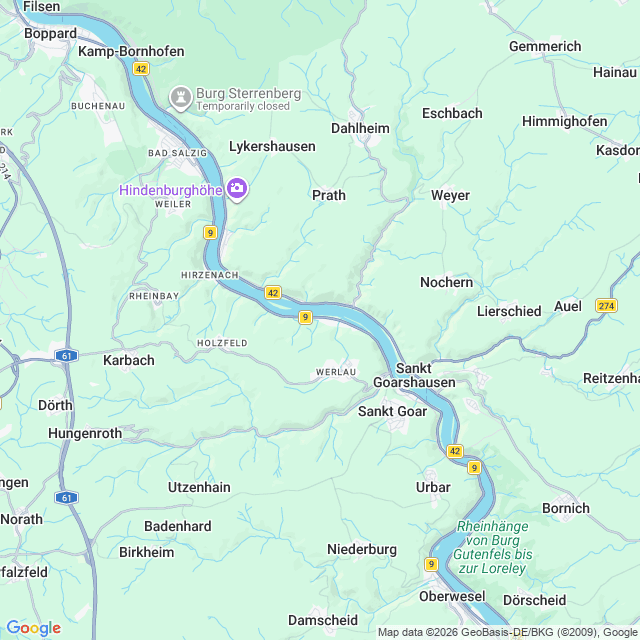 Approximate location