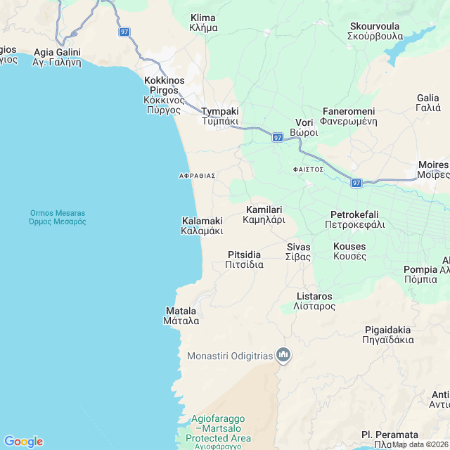 Approximate location
