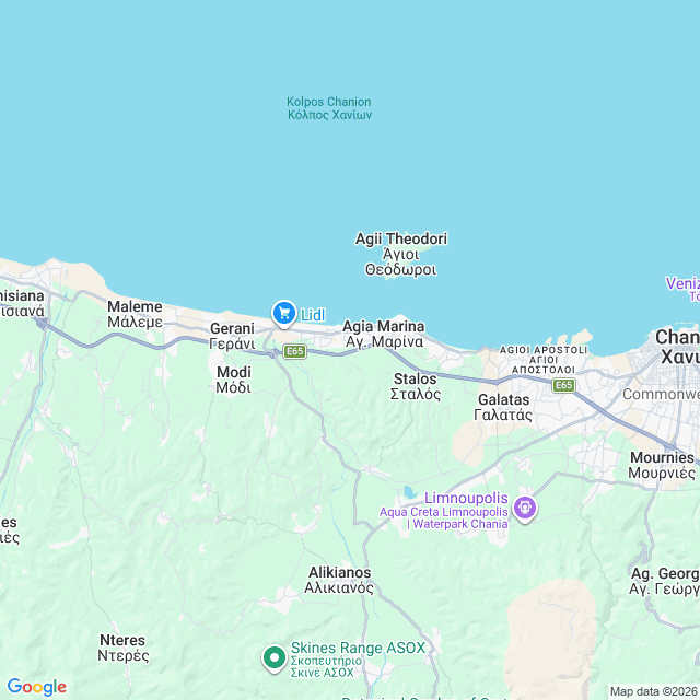 Approximate location