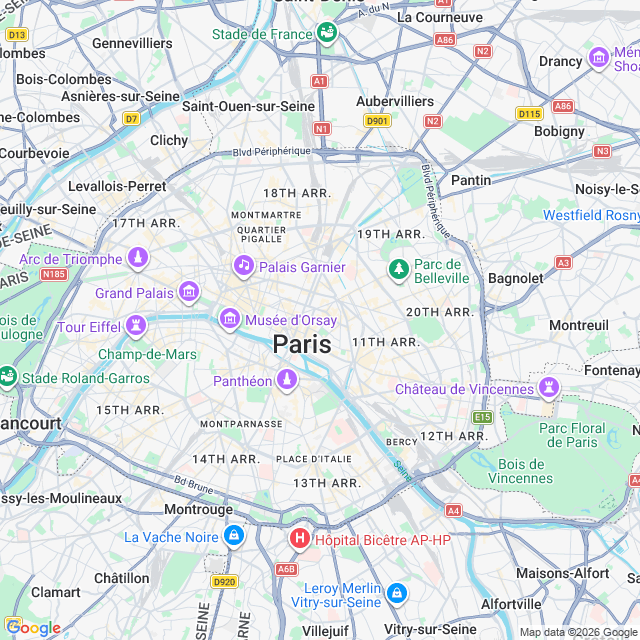 Approximate location