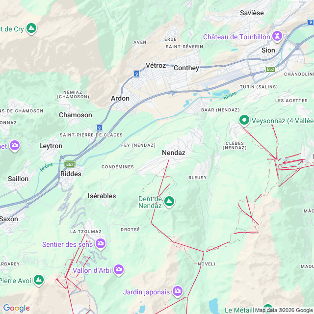 Approximate location