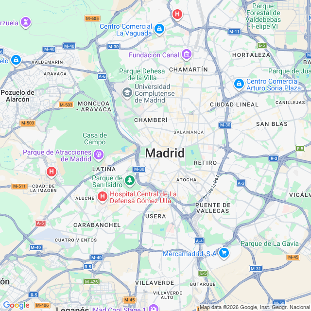 Approximate location