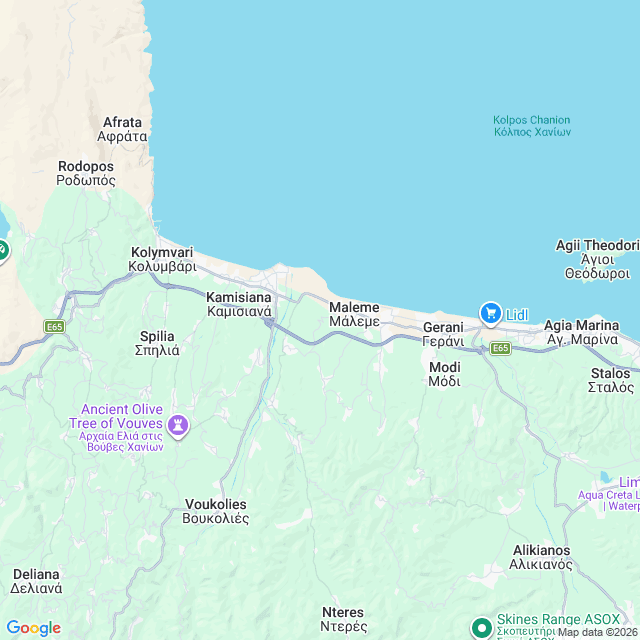 Approximate location