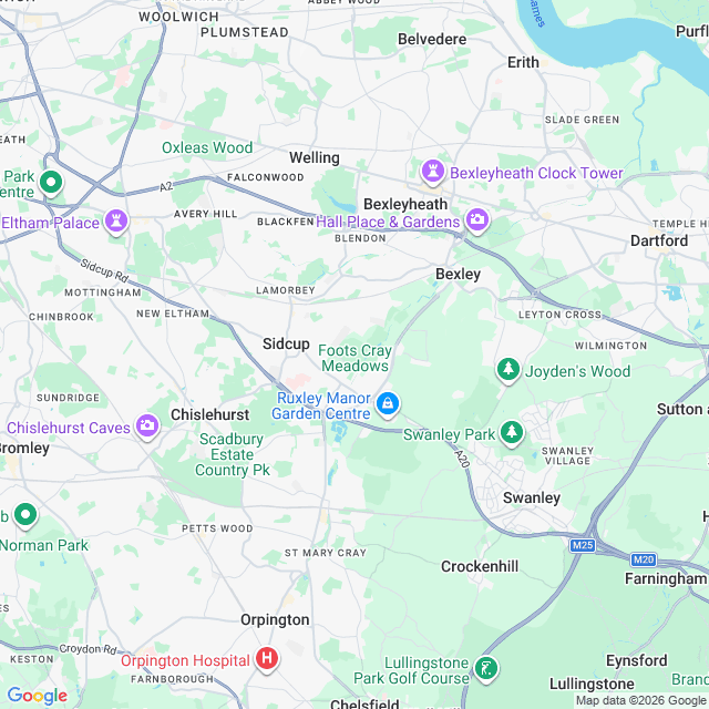 Approximate location