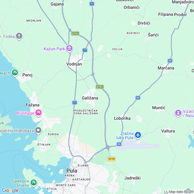 Approximate location