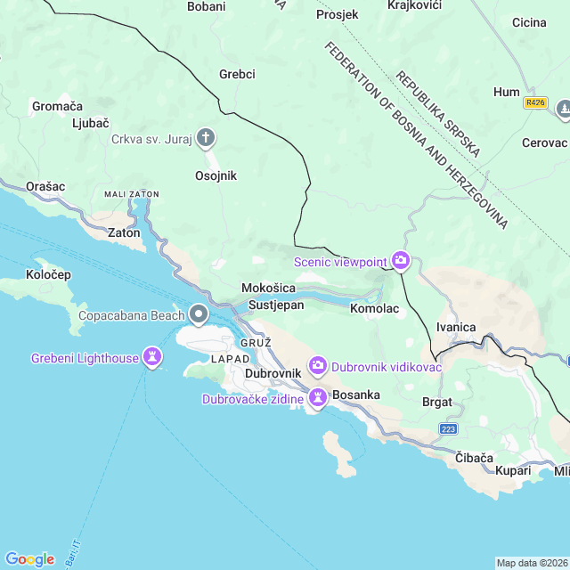 Approximate location
