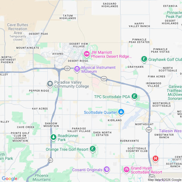 Approximate location