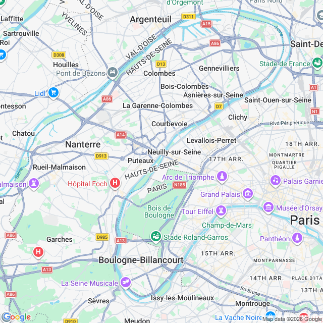 Approximate location