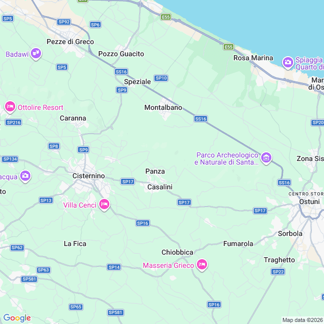 Approximate location