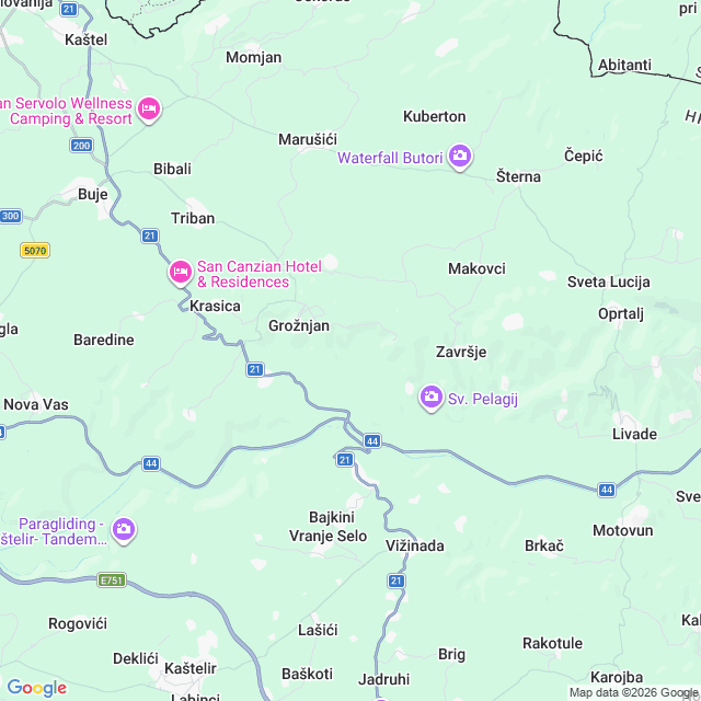 Approximate location