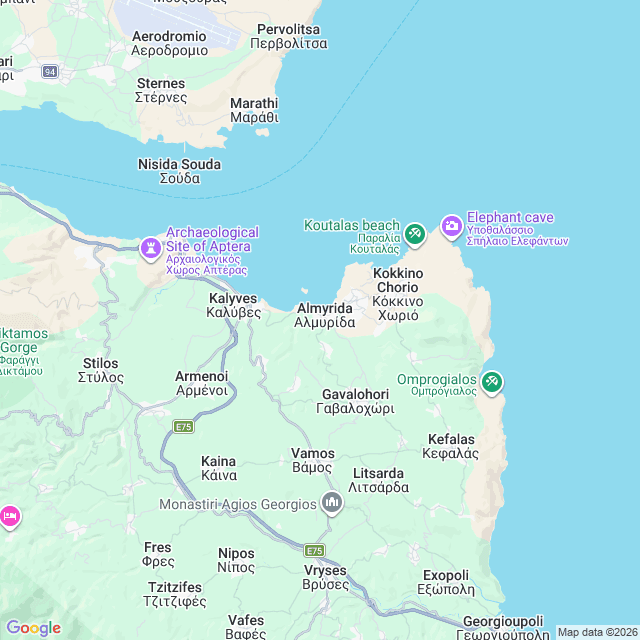 Approximate location