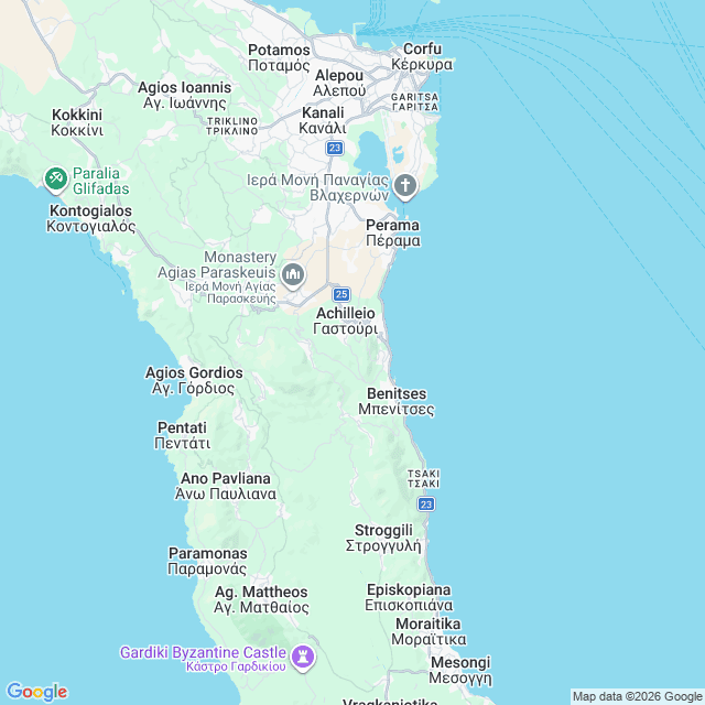 Approximate location