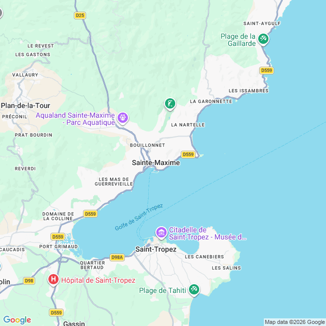 Approximate location