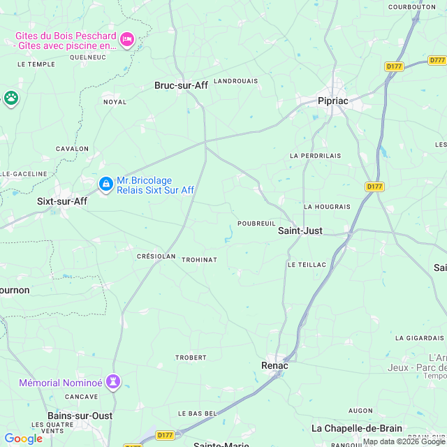 Approximate location