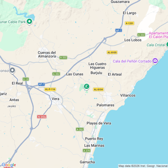 Approximate location