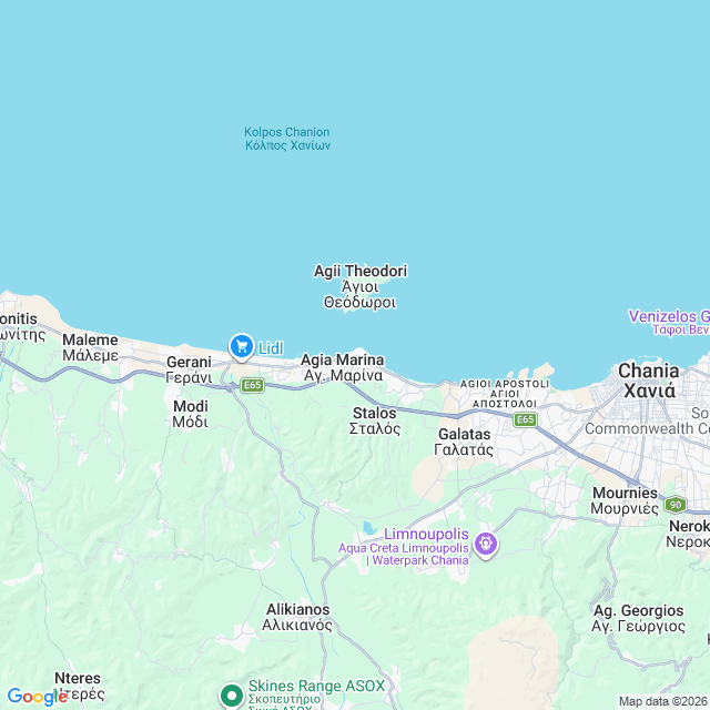 Approximate location