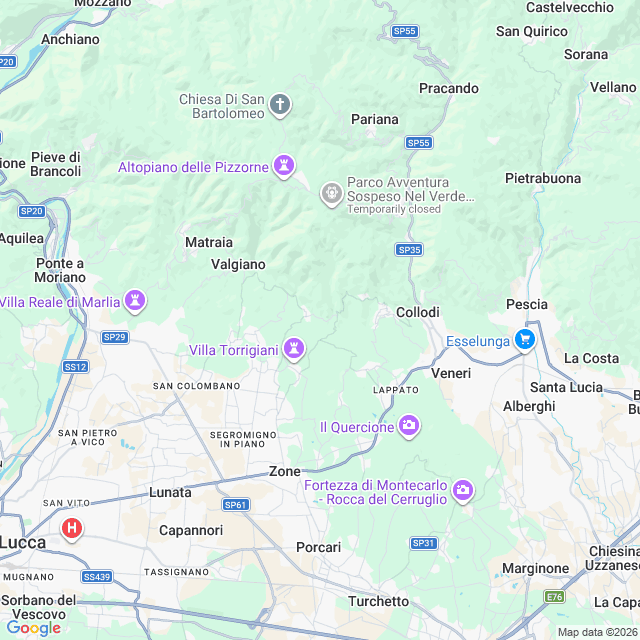 Approximate location