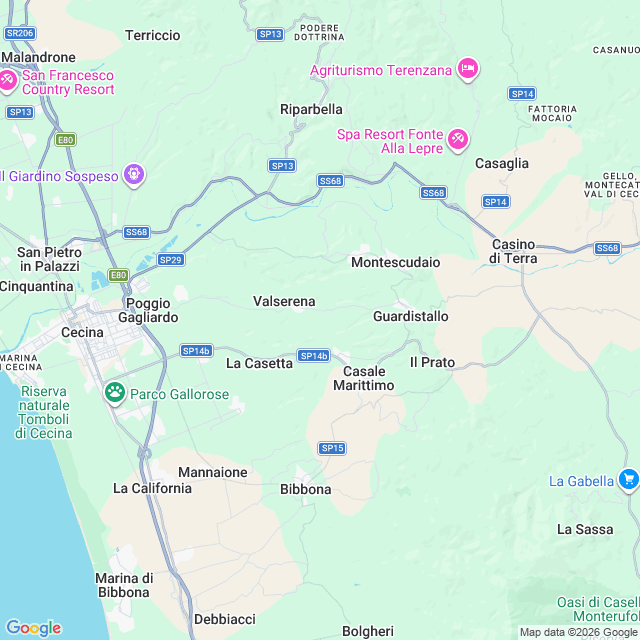 Approximate location