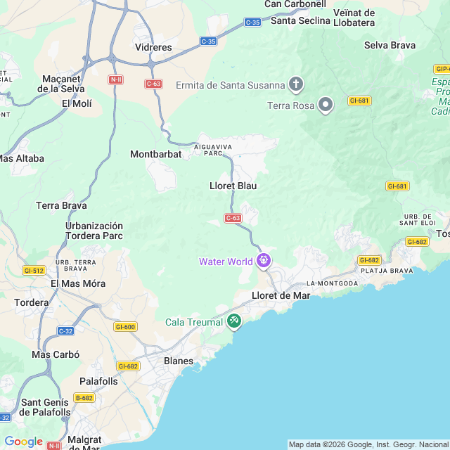 Approximate location
