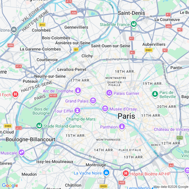 Approximate location