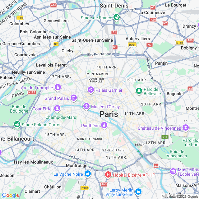 Approximate location
