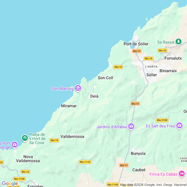Approximate location