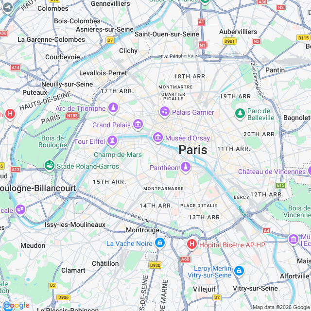 Approximate location