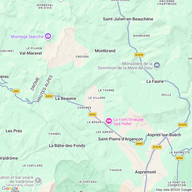 Approximate location