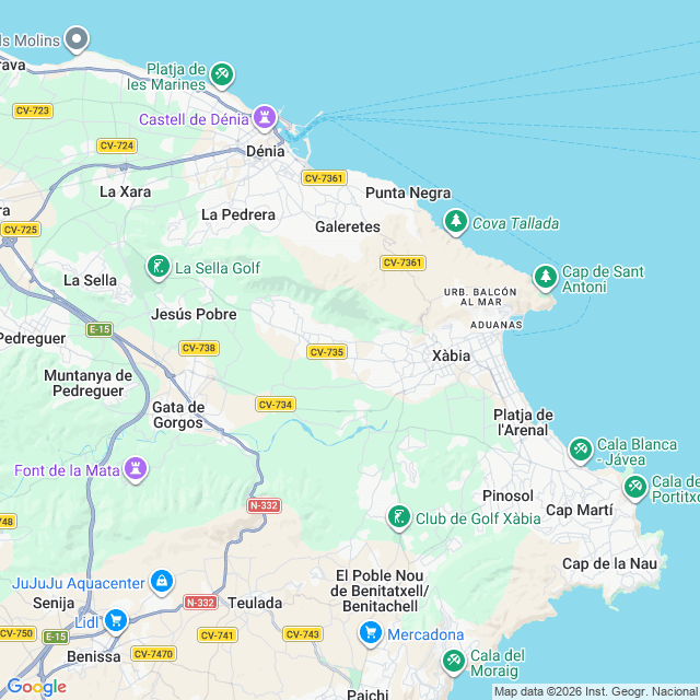 Approximate location