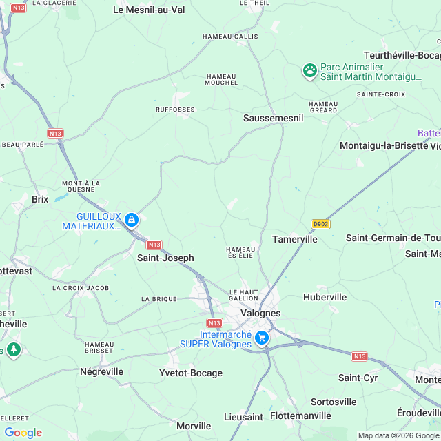Approximate location