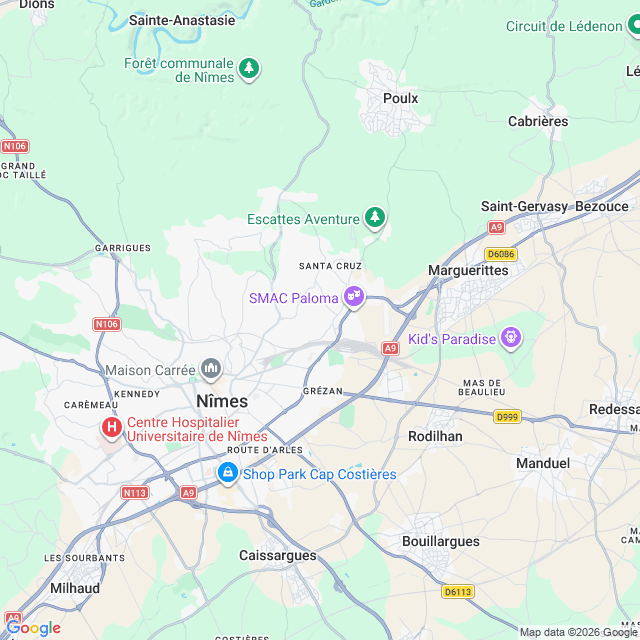 Approximate location