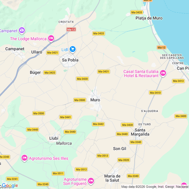 Approximate location