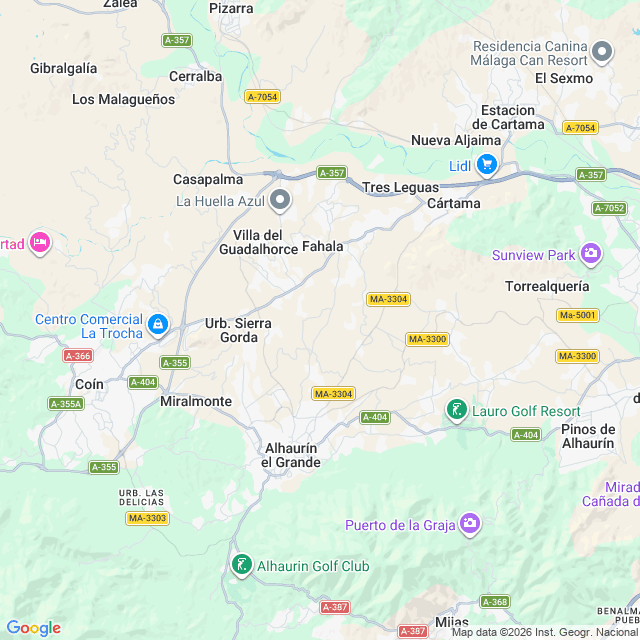 Approximate location